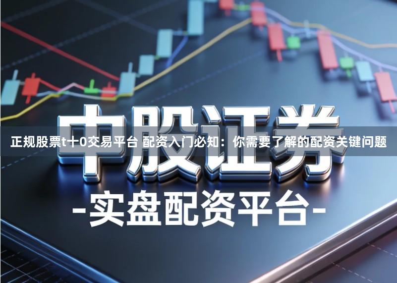 正规股票t十0交易平台 配资入门必知：你需要了解的配资关键问题