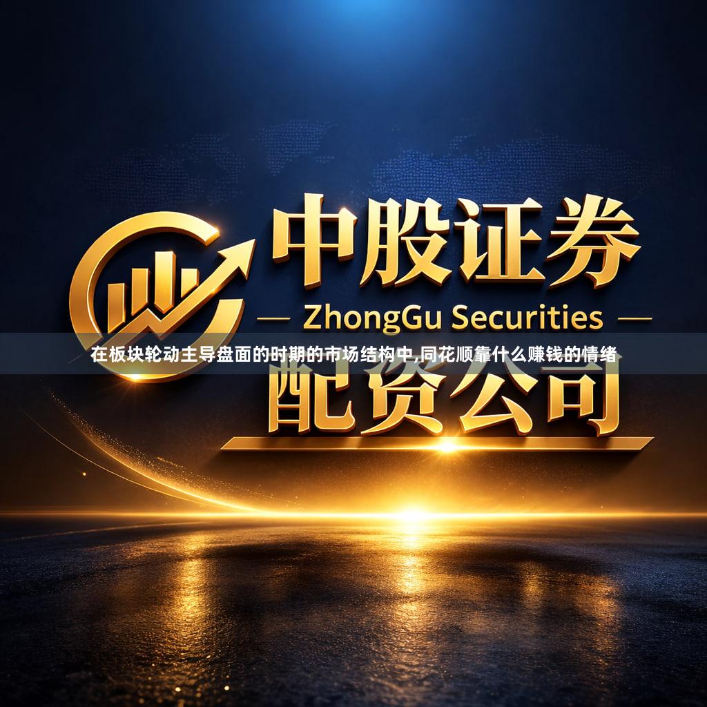 在板块轮动主导盘面的时期的市场结构中,同花顺靠什么赚钱的情绪