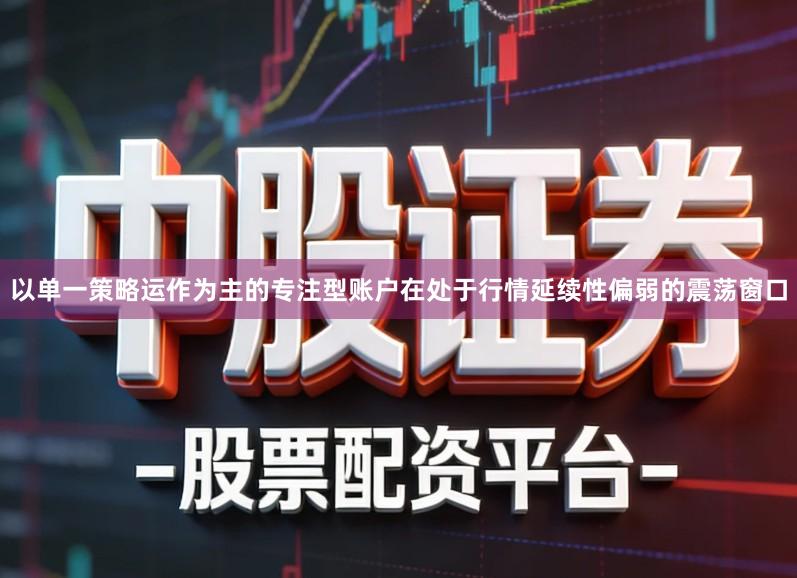 以单一策略运作为主的专注型账户在处于行情延续性偏弱的震荡窗口