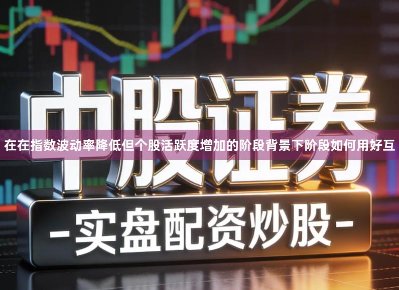 在在指数波动率降低但个股活跃度增加的阶段背景下阶段如何用好互