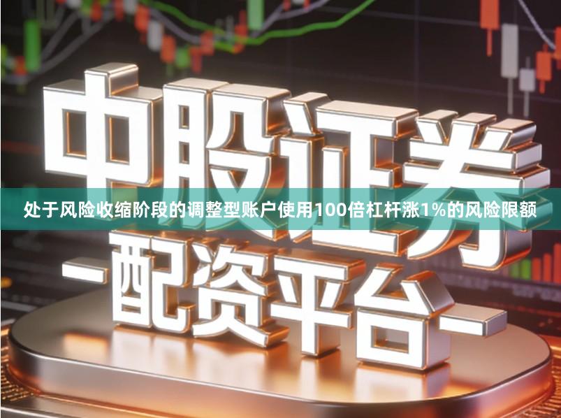 处于风险收缩阶段的调整型账户使用100倍杠杆涨1%的风险限额